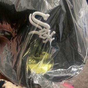 White Sox hat brand new fitted cap 7 1/8